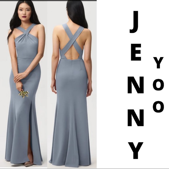 Jenny Yoo Dresses & Skirts - 18..The Kayleigh knit crepe bridesmaid dress